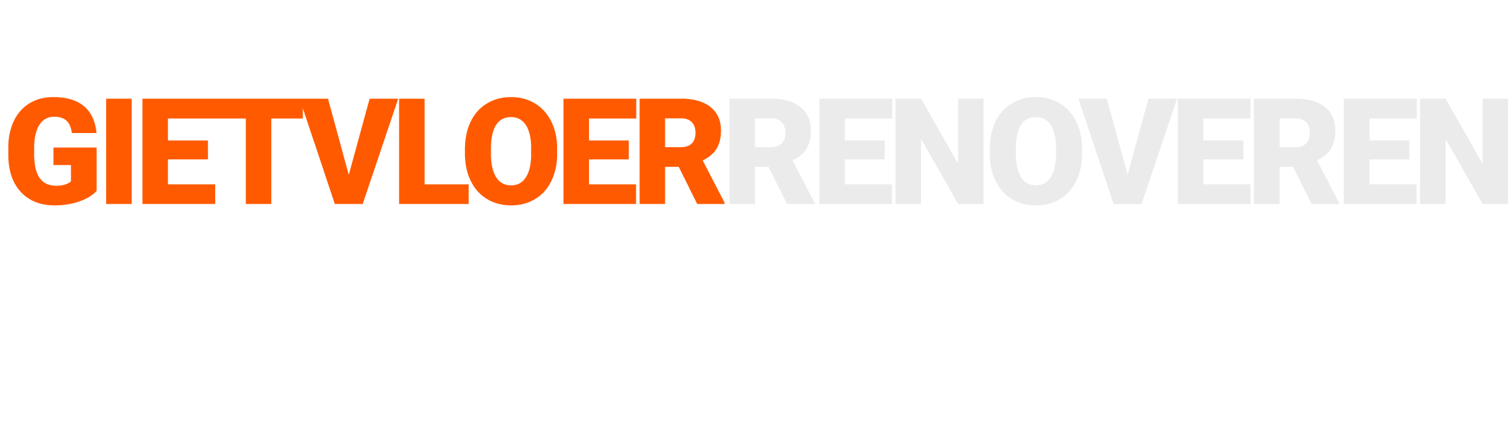 Gietvloer renoveren specialist in gietvloer renovatie